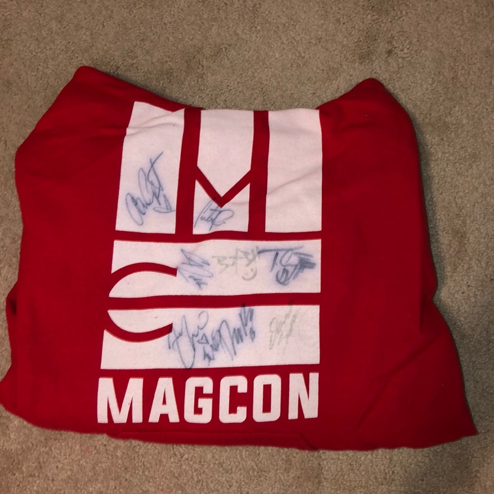 Magcon signed sweatshirt